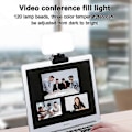 Miniatyrbild 4 av 5: Videokonferensbelysning, Webbkamera Belysning För Distansarbete, Belysning För Laptop/Dator, Samtal, Live Streaming, Själv Sändning