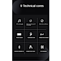 Pikkukuva 5 / 5: Urheilukuulokkeet Langattomat Bluetooth 5.3 Kuulokkeet Korvaklipsit Luunjohtavuuskuulokkeet black