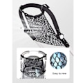 Miniatyrbillede 2 af 5: Babyvogn Organizer Universal Net Mesh Opbevaringspose, Stor Legetøjsorganizer Til Vogn Opbevaring Tilbehør Til At Bære Bleer & Snacks 2pcs