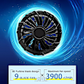 Miniatyrbild 4 av 5: 2024 Cool Vest Bärbar Kylfläkt Väst Luftkonditionerade Kläder Kylning 13 Timmar För Hög Temperatur Arbete Fiskeväst Vandring -JRDG 4xl