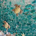 Miniatyrbillede 3 af 5: Havglas Kunst Sæt, Havglas Kunst Sæt til Voksne, Harpiks Havglas Kunst Sæt, DIY Harpiks Strandkunst Sæt, Havglas Kunst Foto Ramme Gave i