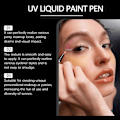 Miniatyrbild 4 av 5: Flytande matt eyeliner-set med 8 färger, vattentät, långvarig, snabbtorkande, slät utan fläckar, färgad flytande eyeliner-penna, pigmenterad eyeliner 1pc