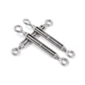 Miniatyrbilde 2 av 4: Kabelsperrer 10 stk M4 Justerbar Rustfritt Stål Kabelspenner Lanterne Spenner Wire Spenner for Tau Kabel Tøyline Hage Wire Mesh