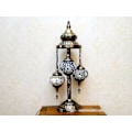 Miniatyrbillede 2 af 5: Glober tyrkisk marokkansk farverig mosaik antik bordlampe sengebordslampe lampeskærm ZD B 7