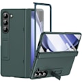 Pikkukuva 1 / 5: Samsung Galaxy Z Fold 6 -kotelo, saranka suojaus, sisäänrakennettu näytönsuoja, säädettävä jalusta, kestävä ja vahva Z Fold 6 -kotelo green