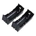 Miniatyrbillede 2 af 5: Plastikboks til 26650 Batterier, 10 stk., Sort