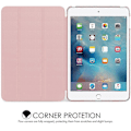 Miniatyrbillede 3 af 5: iPad Mini 4 - Slank og Let Smart Shell Stativ Cover med Translucent Frostbagside Beskytter Passer til Apple iPad Mini 4 7,9 tommer med Auto Wake/Sleep