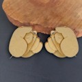 Miniatyrbillede 3 af 5: Sjov Træ Finger Brosche, Sjov Langfinger Nål DIY Kit, Vendbar Langfinger Nål Gag Gave, Interaktiv Stemningsudtrykkende Nål 3pcs