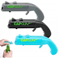 Miniatyrbilde 1 av 5: Flaskeåpner Cap Gun Ølflaskeåpner Shooter - Flaskeleketøy for barfester og skytespill, skyter flaskehetter over 5 meter  ZD Q blue