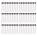 Miniatyrbillede 1 af 5: 30 stk. Flade Vibrationsmotorer Ultra Tynde Mini Mønt Flade Vibrerende Motorer til Mobiltelefoner Tablets 3 V 12000rpm