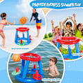 Miniatyrbillede 5 af 5: Oppustelige swimmingpool tilbehør basketball poolspil -GDZD