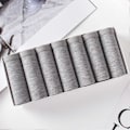 Miniatyrbild 4 av 4: 7-pack Plus Size Bomullsunderkläder med Tunn Andningsbar Mjukt Material Lämpligt för Dagligt Avslappnat Bär pure cotton 7 black 2xl