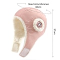 Miniatyrbillede 2 af 2: Dunstof Outdoor Ride Dame Herre Varm Vinter Hat ZD A beige