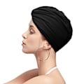 Miniatyrbilde 4 av 5: Sommer Spandex Svømmehette Bade Anti-Skli Elastisk Basseng Gym Undervanns Vannsport Turban Komfortabel Ikke Vanntett Svømmehette Wrap -GSLA ZD Y a3