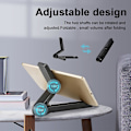 Miniatyrbillede 4 af 5: Universal Justerbar Bærbar Tablet Holder Stativ Bord til iPad Telefon iPhone yellow