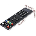 Miniatyrbilde 3 av 4: IR Fjernkontroll erstatning for Android TV Box H96 pro+/M8N/M8C/M8S/V88/X96 85WD