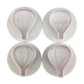 Miniatyrbillede 1 af 5: 4 stk. Kageudstikkere Varmtluftballon Formet Biscuit Form Køkken Gadgets