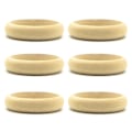 Miniatyrbilde 5 av 5: 6 stk ubehandlet naturtre ubehandlet vanlig tre 68mm(2,68\") runde armbånd juni 6,15 1