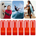 Miniatyrbilde 4 av 5: 6 stk. Surfboard Fin Festesett, 4,7 * 1,7 cm Surfboard Fin Klips, Su_p Fin Utskifting blue