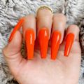 Miniatyrbillede 1 af 2: Beauty Secrets Neglelim 24 stk. Manicure Patches Bærbar Negle Lang Færdig Fransk a