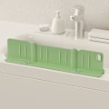 Miniatyrbilde 1 av 5: Silikon Sprutbeskyttelse for Kjøkkenvask, Kjøkkenvask Sprutbeskyttelse med Sugkopper, Vaskbar Gjenbrukbar Vann Sprutbeskyttelse med Hengende Hull green