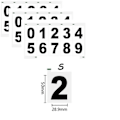 Miniatyrbillede 2 af 3: 3 stk. Nanofilm Nummerpladesticker  Nummerplade Reflekterende Usynlig Digital Sticker  Forsvindende Nummerplader