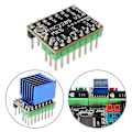 Miniatyrbilde 5 av 5: 4-pakke TMC2209 V2.0 Stepper Motor Driver Passer til 3 V3 Kontrollkort 3D-skriverdeler Erstatter A4988 Støtter UART