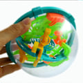 Miniatyrbilde 2 av 5: 5 Sansesensasjonell Fidget 3D-Labyrintkule Stressavlastende Leke for Menn Kvinner Avspenning