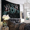 Miniatyrbild 2 av 5: Halloween Dekorationer Monster Semester Vägg Gobeläng Konst Dekorfilt Gardiner Picknick Bordsduk Hängande Hem Sovrum Vardagsrum Sovsal Dekoration Ps -C 150cm 100cm