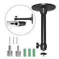 Miniatyrbilde 2 av 5: Projektorbrakett Foldbar Kamera Stativ Stativ Roter 360 Grader Mini Projektor Veggfeste for Projektor Vegg Tak