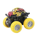 Miniatyrbilde 1 av 5: 3 Offroad Lekebil Crashsikker Friksjonsleke med Graffiti for Gutter graffiti yellow