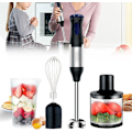 Miniatyrbillede 1 af 5: 2024 Ny 4 i 1 Nedsænkningsstavblender Mixer Madprocessor Elektrisk Køkken Kødhakker Piske Juicer -JRCH
