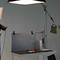 Miniatyrbild 2 av 2: 3-i-1 Multifunktionell Tjock Dubbelsidig Vikbar Kartong för Fotografering a4