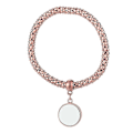 Pikkukuva 1 / 5: Eurooppalainen ja amerikkalainen koru-ranneke tyhjä sublimointi-ranneke rose gold