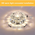 Miniatyrbilde 1 av 5: LED Downlight Taklampe 3w LED Taklampe LED Lys For Gang Hallway Korridor -GSL a01