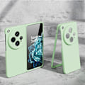 Miniatyrbild 1 av 5: Fodral för Oneplus Open, Hård PC Stötsäker Telefonfodral Matt Smalt Skyddande Omslag Vikbart Fodral för Oneplus Open light green