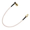 Miniatyrbild 2 av 5: SMA Koaxial RF-kabel SMA Hon till Vinkelrät SMA Han RF-jumperkabel 20cm