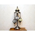 Miniatyrbillede 3 af 5: Glober tyrkisk marokkansk farverig mosaik antik bordlampe sengebordslampe lampeskærm ZD B 7