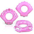 Miniatyrbilde 2 av 5: Svømme ring for voksne - Skall - Oppblåsbar svømme ring for voksne pink