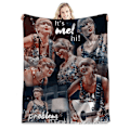 Miniatyrbillede 1 af 5: Berømt sanger flanneldækken Taylor Swift gave tæppe aircondition tæppe lur tæppe cover tæppe berømthed tæppe 100*150cm