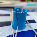 Miniatyrbillede 4 af 5: Ny kajak drikkeholder surfboard vandflaske kopholder fast rack drikkeholder kopholder reb -GSLA