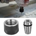 Miniatyrbilde 4 av 4: ER11 Chuck-klemmer, Mutter, Dreiedeler, CNC-fresing, Graveringsmaskin, 4 mm Chuck