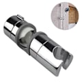 Miniatyrbilde 1 av 5: Justerbar Dusjhodeholder For Skyve Stang, Skinnehodebrakett