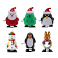 Pikkukuva 3 / 5: 3 tuuman Mini-kellotyölelu Realistinen kellotyölelu esikoululaisten käsien harjoittamiseen fat penguin