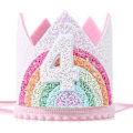 Miniatyrbillede 1 af 5: Glitter fødselsdagskrone er det perfekte tilbehør til fødselsdag ZD B2U