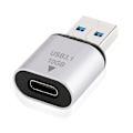 Miniatyrbild 1 av 5: USB 3.1 till Typ C-adapter Mini Hane Hona Konverterare Typ C Laddningsadapter