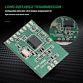 Miniatyrbilde 5 av 5: CC1101 868MHz Radio Transmisjonsantenne Transceivermodul