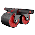 Miniatyrbillede 1 af 5: Abdominal Hjul Automatisk Tilbagefald AB Roller Multifunktionel Muskelrulle Hjul red  black