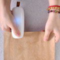 Miniatyrbilde 4 av 5: Miniposeforsegler, Bærbar Varme Vakuumforsegler Plastforsegler, 2 i 1 Varmeforsegling & Kutter Mini Matforsegler For Plastposer Matlagring - Tre-trinns Justering