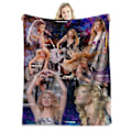 Miniatyrbild 1 av 5: Berömd sångare flanellfilt Taylor Swift presentfilt luftkonditioneringsfilt napfilt täcke kändisfilt 150*200cm